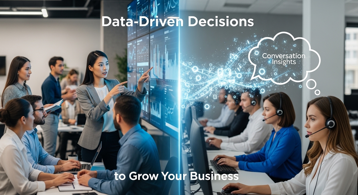 Data-Driven Decisions: Using Conversation Insights to Grow Your Business